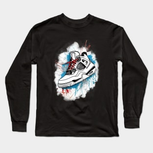 AJ IV SKetch - SteetArt Long Sleeve T-Shirt